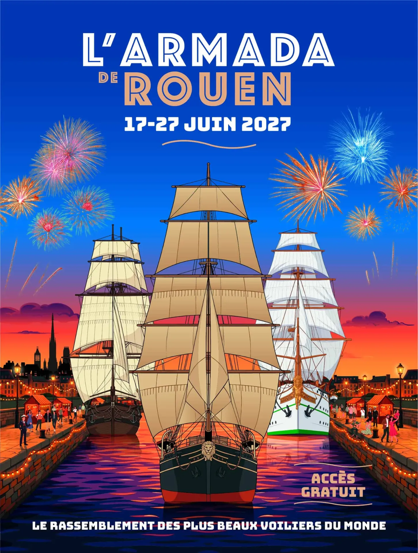 La Grande ARMADA de Rouen  | SAMEDI 19 juin   2027
