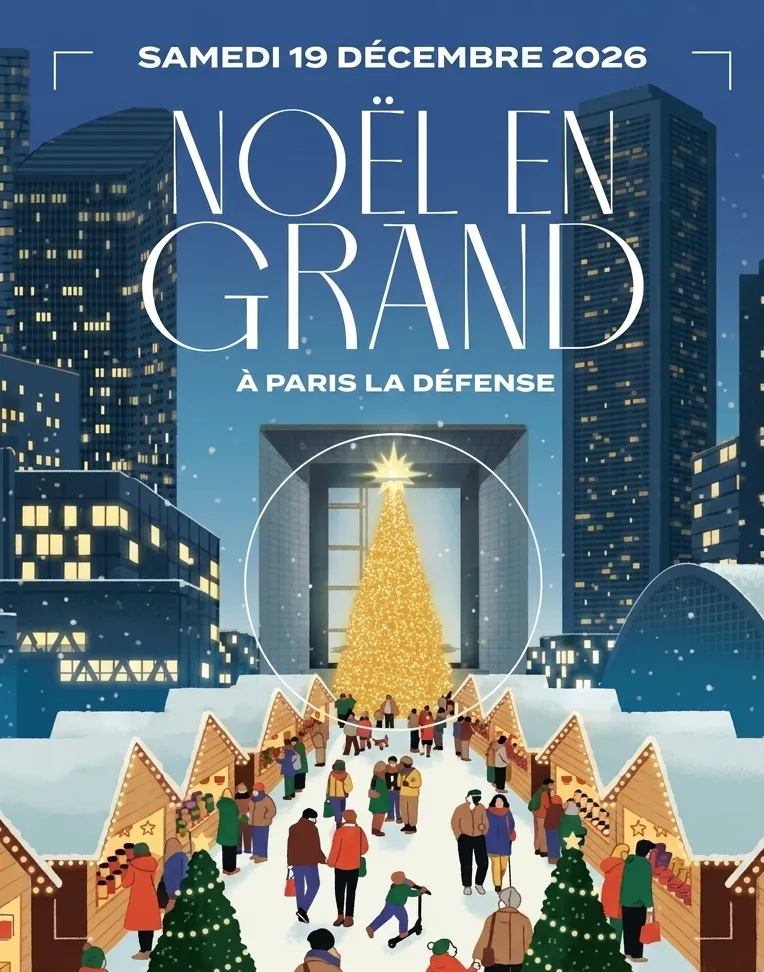 PARIS LA DEFENSE MARCHE DE NOEL   | SAMEDI 19 DEC  2026
