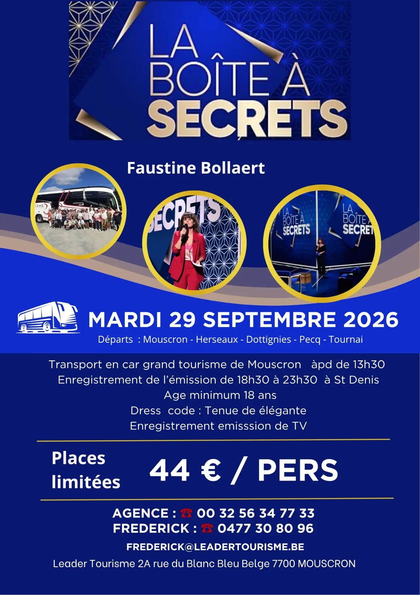 La boite à Secrets | Mardi 29 septembre 2026