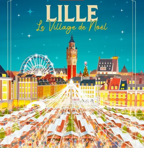 Lille  et son marché de Noël | Le dimanche 14 décembre 2025